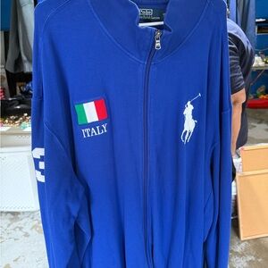 Ralph Lauren Blue Polo Jacket